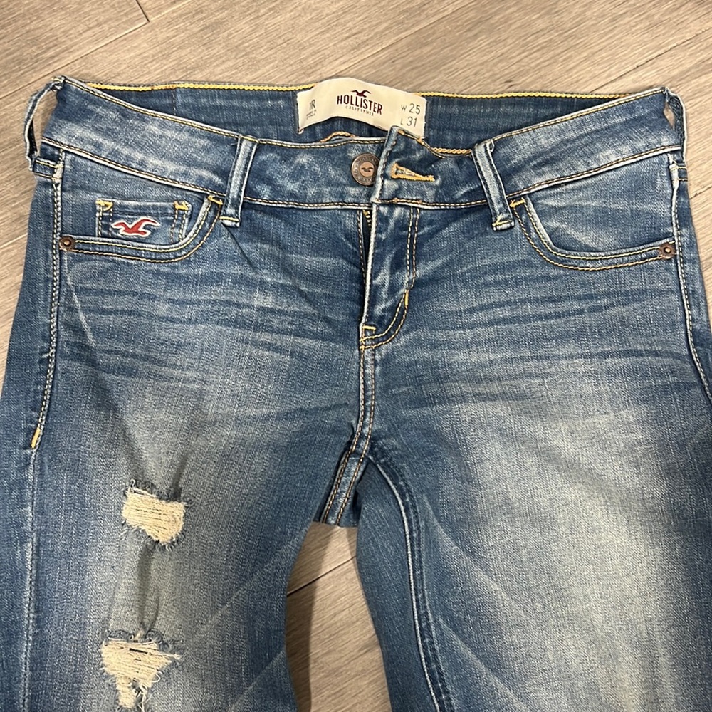 Hollister Distressed Skinny Jeans